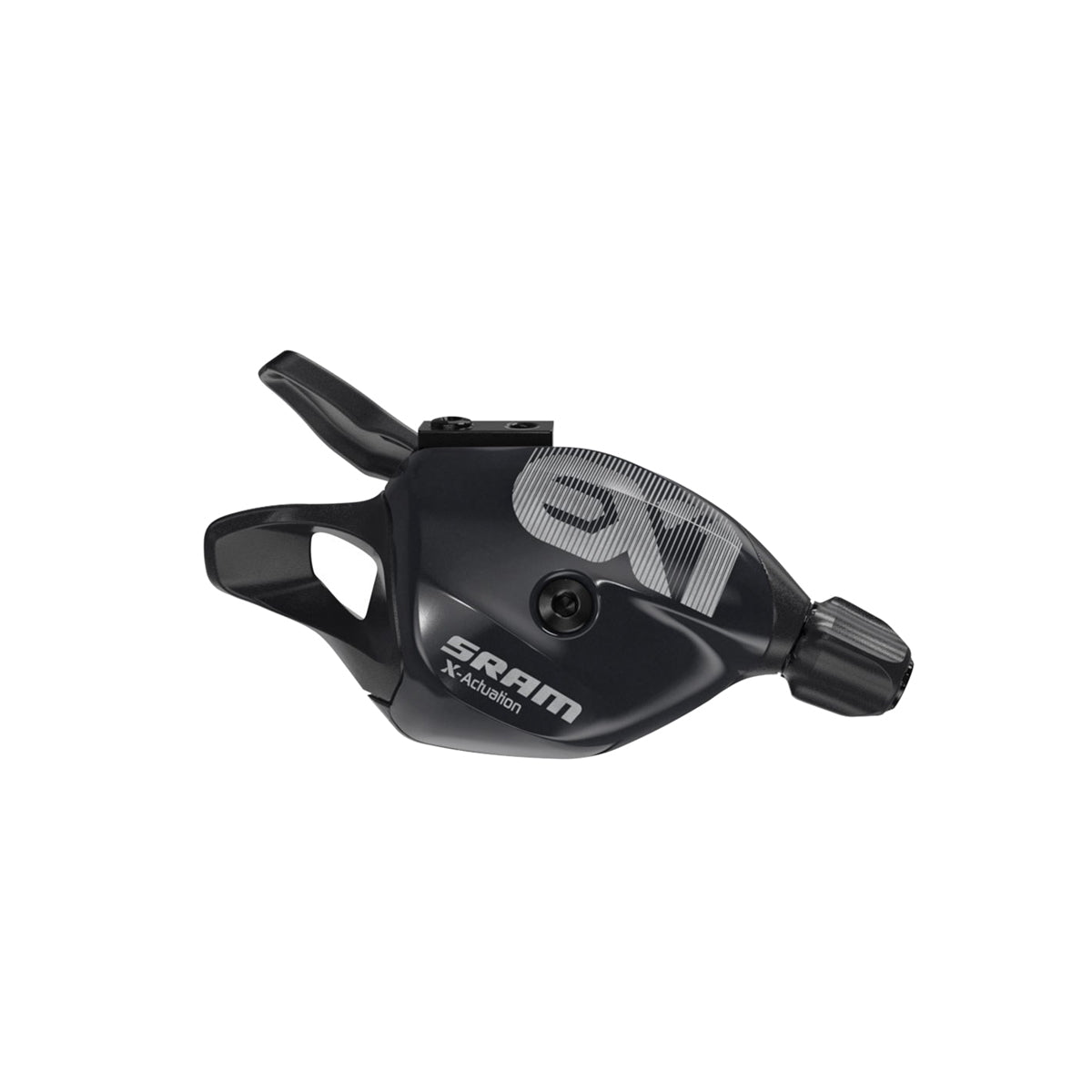 SRAM SHIFTER EX1 TRIGGER 8 VITESSES ARRIÈRE AVEC PINCE DISCRÈTE NOIR