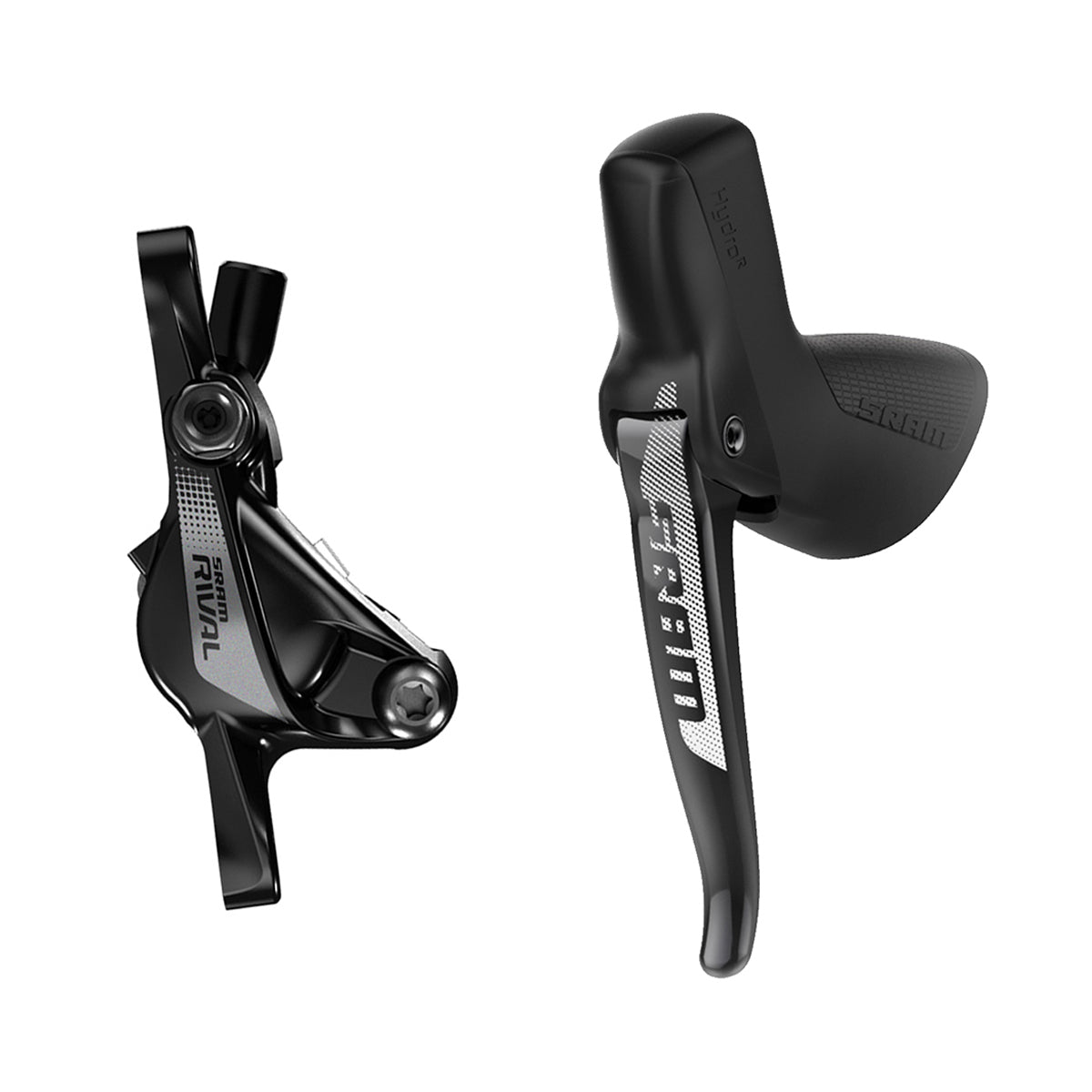 SRAM RIVAL1 HYDRAULIC DISC BRAKE  (UK STYLE) LEFT REAR BRAKE 1800MM W DIRECT MOUNT HARDWARE (ROTOR & BRACKET SOLD SEPARATELY)