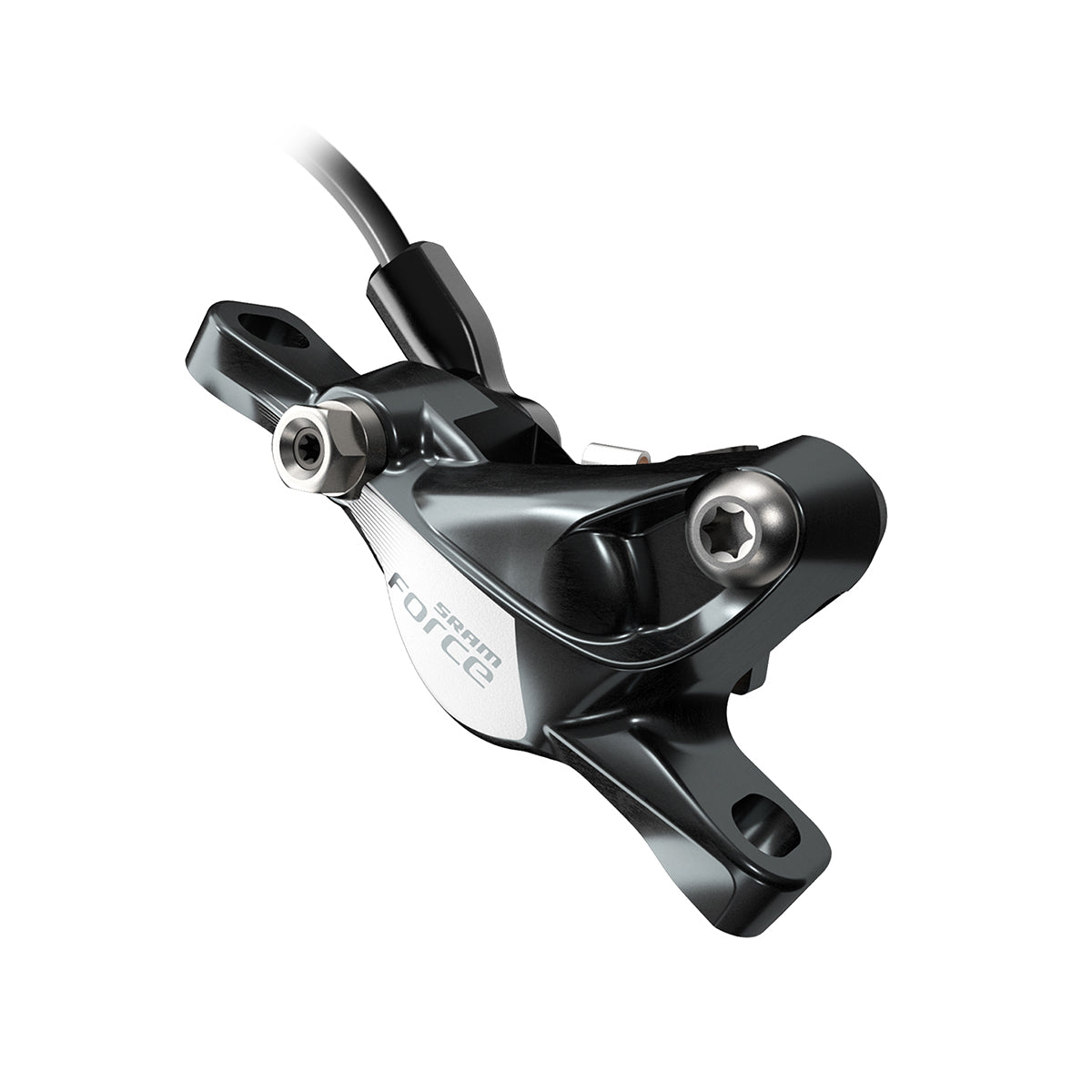 SRAM FORCE1 HYDRAULIC DISC BRAKE  (UK STYLE) LEFT REAR BRAKE 1800MM WDIRECT MOUNT HARDWARE (ROTOR & BRACKET SOLD SEPARATELY)