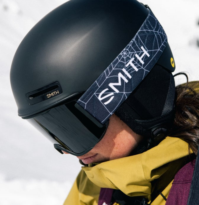 CASQUE FEMME SMITH 2022 SNOW ALLURE MIPS - NOIR MAT PERLE