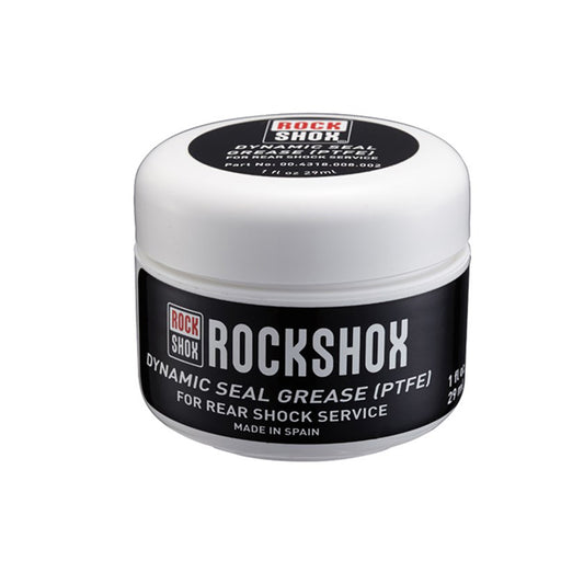 SRAM GREASE - ROCKSHOX DYNAMIC SEAL GREASE (PTFE) 1OZ - RECOMMENDED FOR SERVICE OF REAR SHOCKS