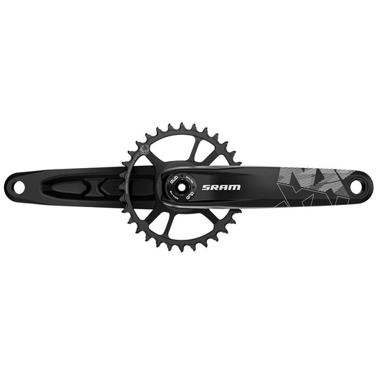 SRAM CRANK NX EAGLE FAT BIKE 4" DUB 12S W DIRECT MOUNT 30T X-SYNC 2 STAHLKETTENBLATT SCHWARZ (DUB-BECHER/LAGER NICHT ENTHALTEN)