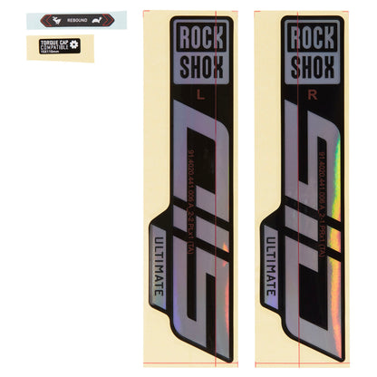 KIT AUTOCOLLANTS DE FOURCHE ROCKSHOX - SID ULTIMATE 27/29 (2021)