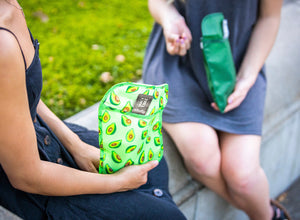 Sacs réutilisables ChicoBag Snack Time - Paquet de 3 - Avocat