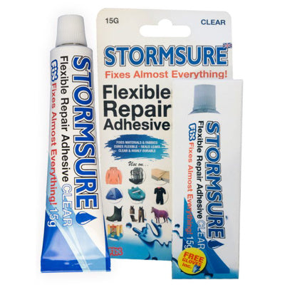 Stormsure Flexibler Reparaturkleber, 15 g Tube – transparent