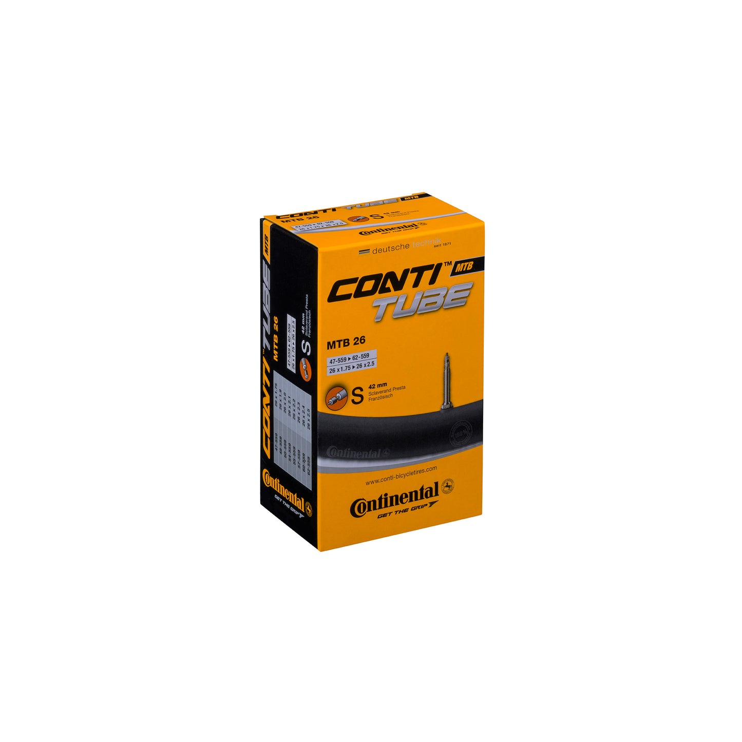 CONTINENTAL MTB-ROHR – PRESTA 42-MM-VENTIL