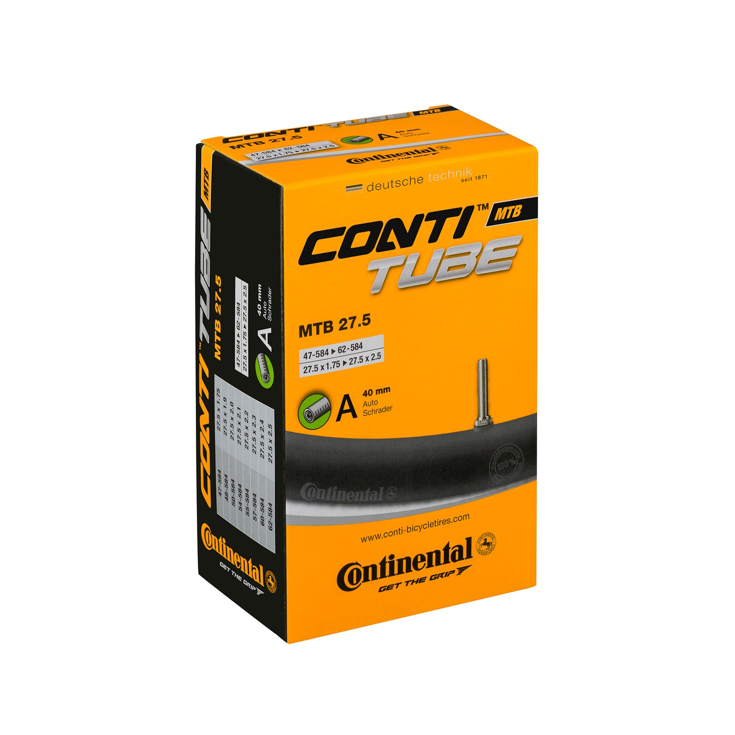 CONTINENTAL MTB-ROHR – SCHRADER 40-MM-VENTIL