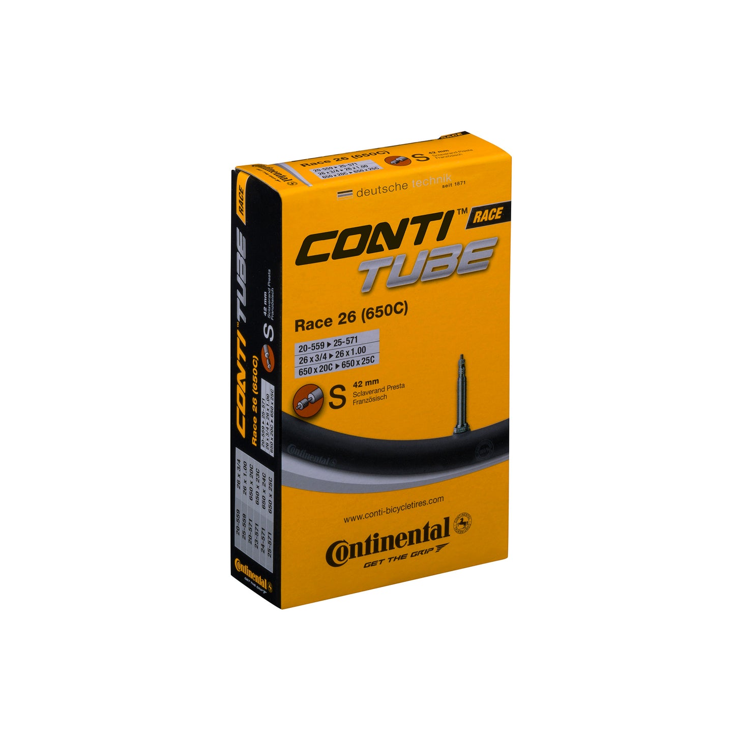 CONTINENTAL RACE ROHR – PRESTA 42MM VENTIL