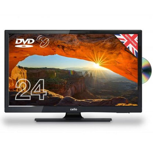 Fernseher/DVD-LED-HD-fähiger 24-Zoll-Cello-DVD-/Sat-Receiver