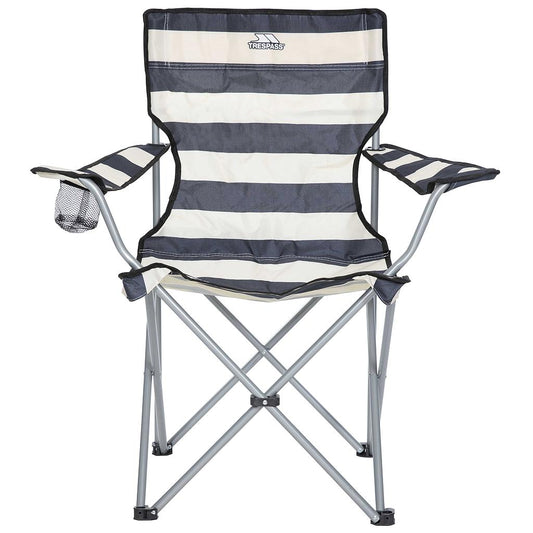 Trespass Branson Camping Chair  Navy Stripe
