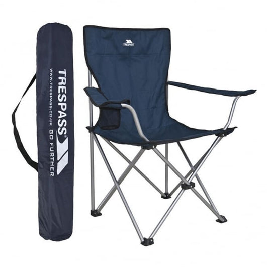 Trespass Settle Chaise de Camping Marine