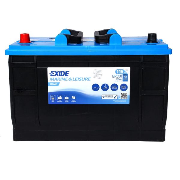 Exide ER550 12V FLA Batterie 115Ah