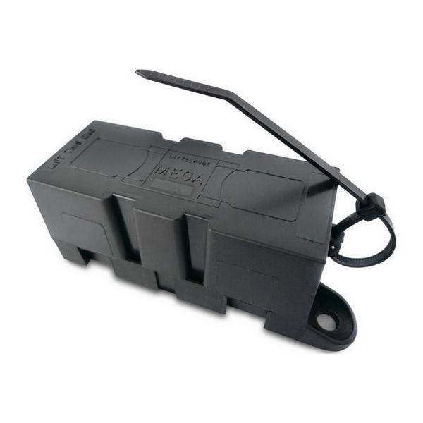 AG-Sicherungshalter Mega Black Plastic (ohne Sicherung)