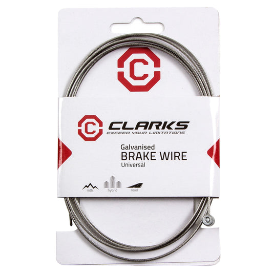 CLARKS UNIVERSAL GALVANISED INNER BRAKE WIRE L2000MM FITS ALL MAJOR SYSTEMS