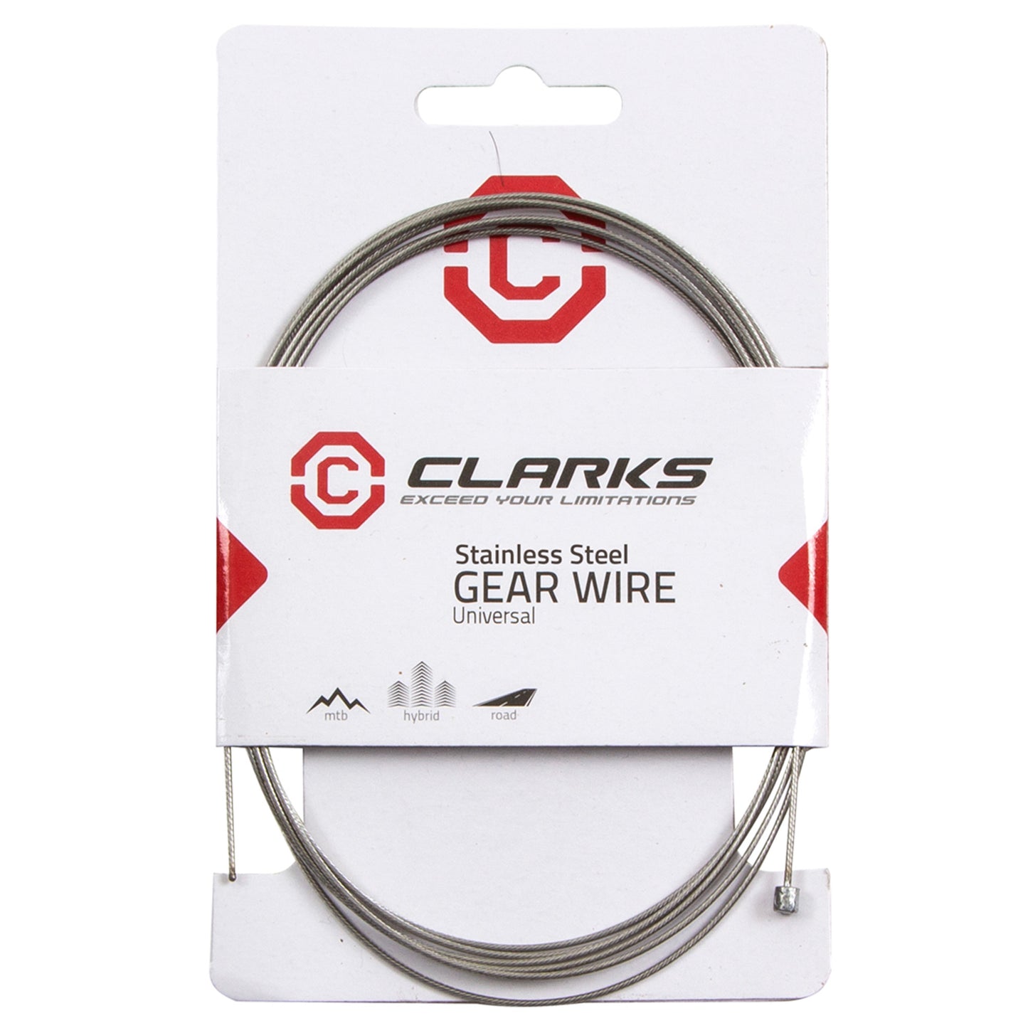 CLARKS UNIVERSAL S/S TUBE NIPPLE FIL D'ENGRENAGE INTÉRIEUR W1.1 X L2275MM S'ADAPTE À TOUS LES PRINCIPAUX SYSTÈMES