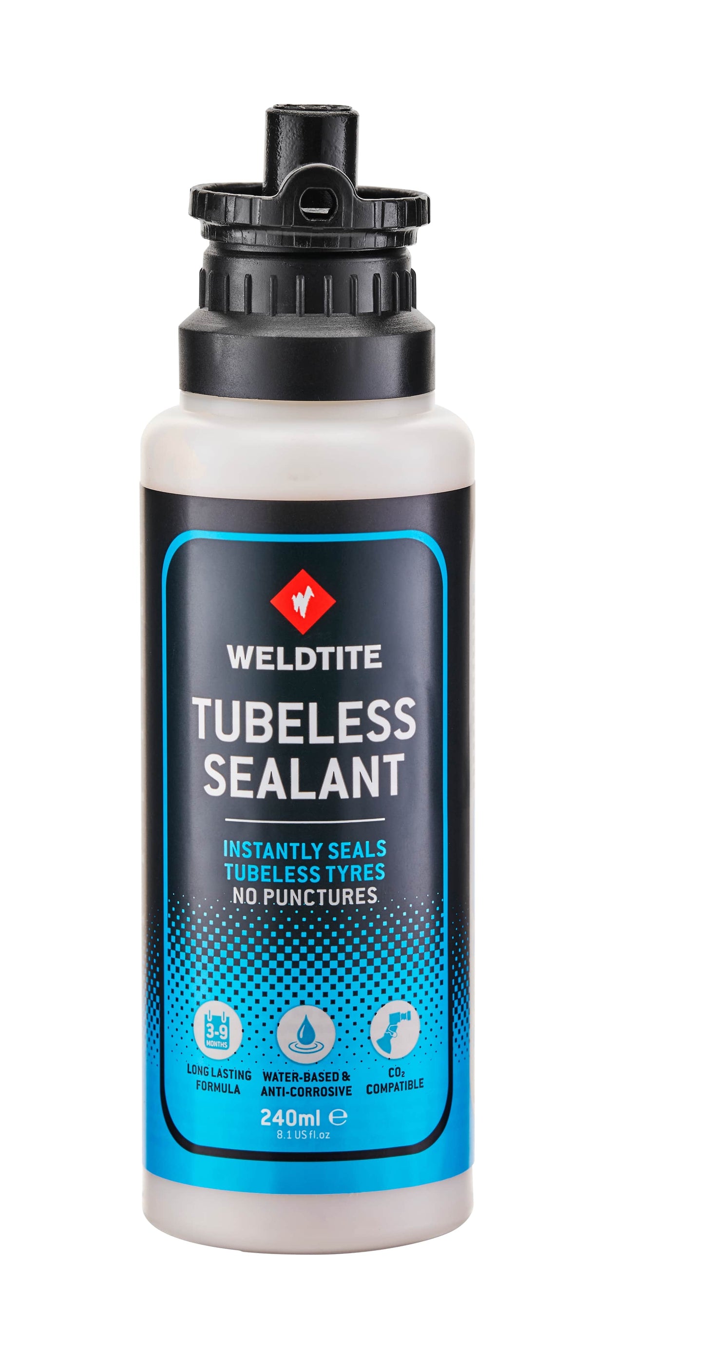 Weldtite SCELLANT POUR PNEUS TUBELESS 240ml