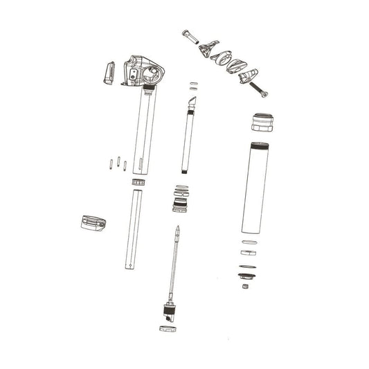 Rockshox Stainless Keys Größe 1 Reverb XPLR