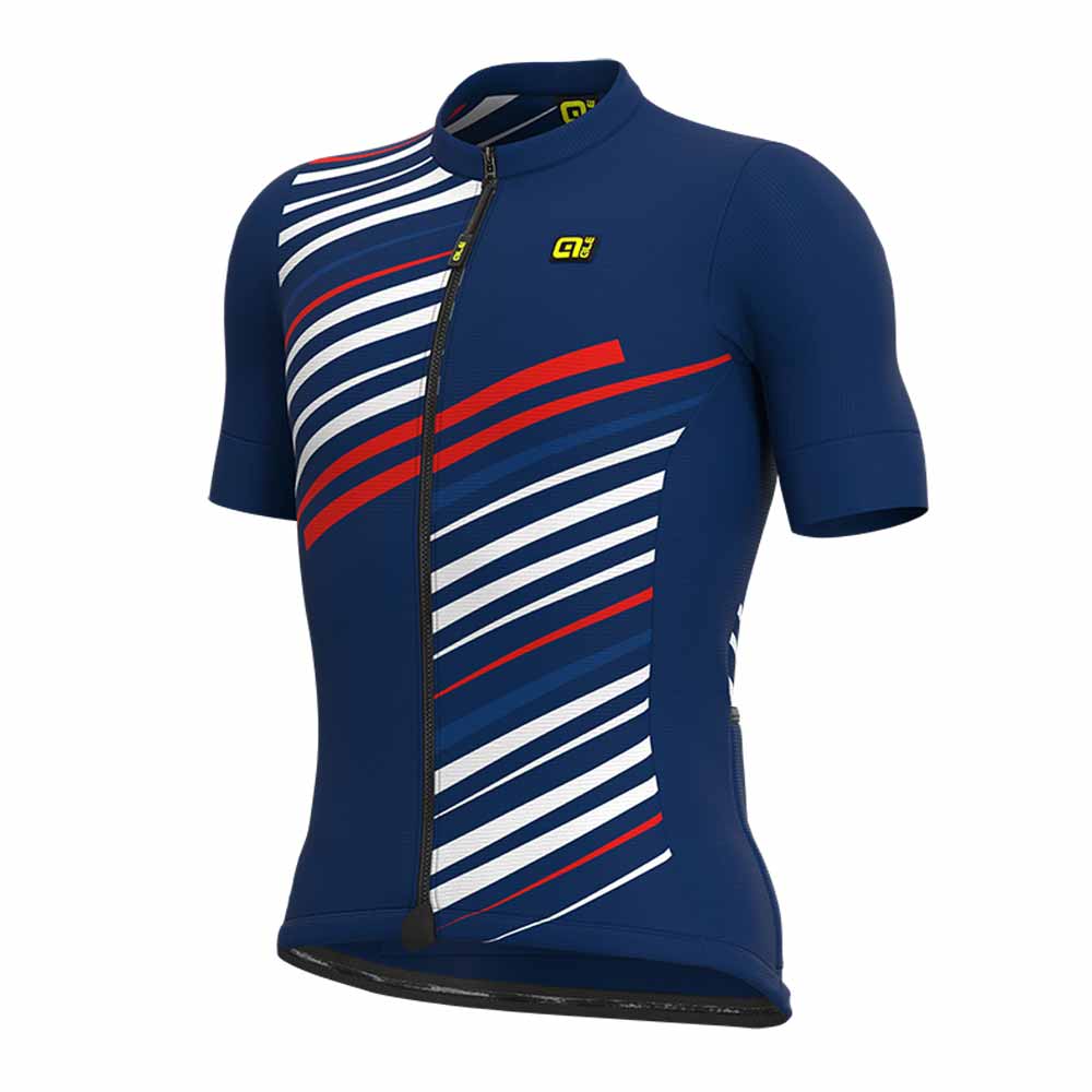 Maillot SS Ale Flash Solid Bleu M