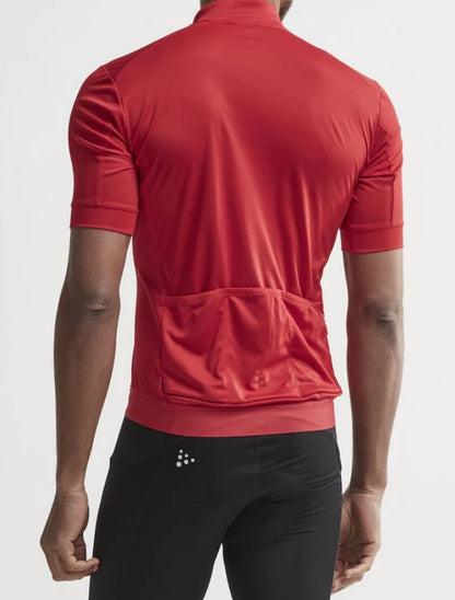 Maillot de vélo Craft Hommes ESSENCE à manches courtes - Rouge