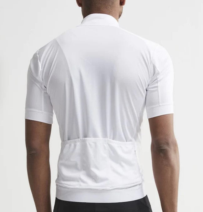 Maillot de vélo Craft Hommes ESSENCE à manches courtes - Blanc