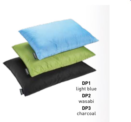 Goose Down Pillow - Small DP1 - Light Blue