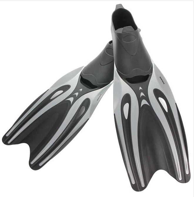 Dive Tech Explorer Fins Black/Silver