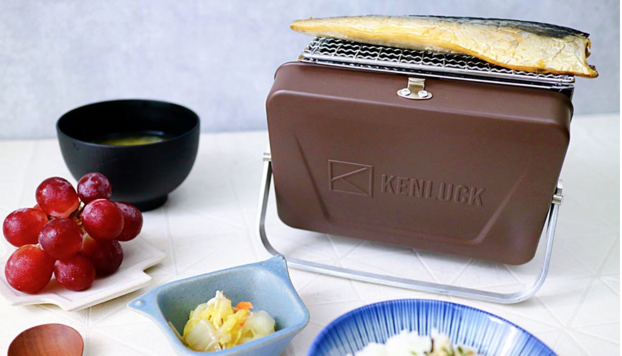 Kenluck MINI Grill / BBQ – Hammertone - ATHENA BLANC MAT