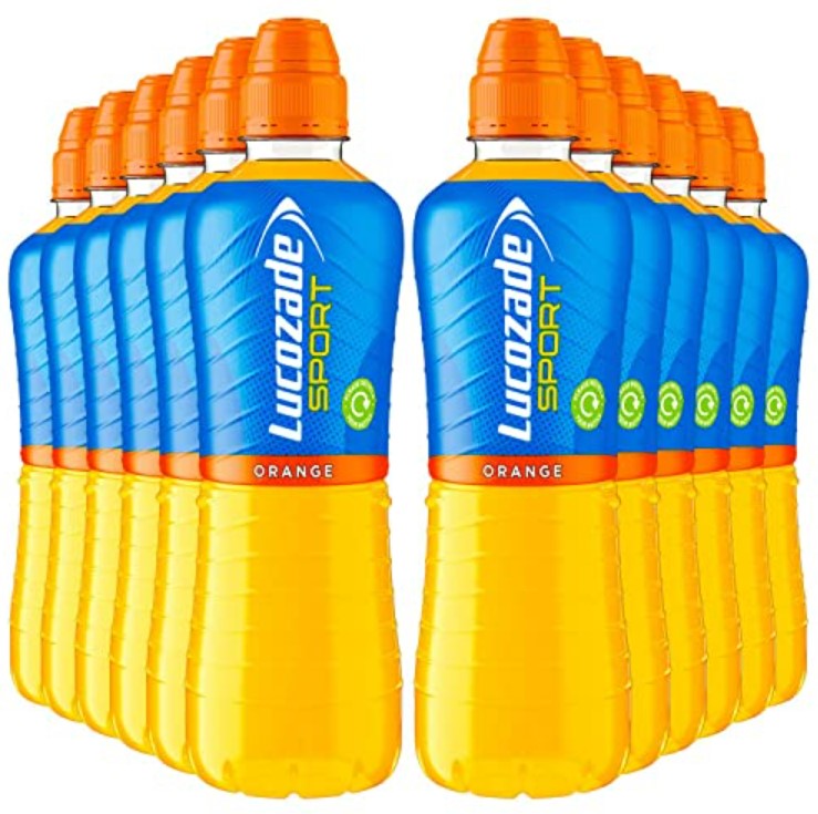 Lucozade Sportgetränk Orange 500 ml – 12ER-PACKUNG