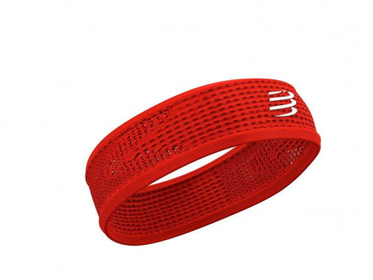 Compressport Headband On/Off - RED - One Size - NARROW