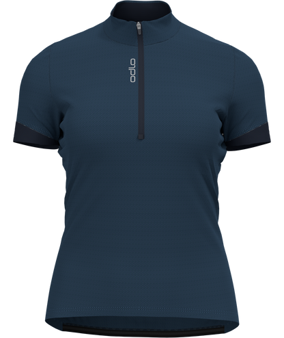 ODLO T-Shirt S/U-Kragen S/S 1/2 Reißverschluss ESSENTIAL