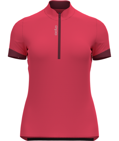 ODLO T-Shirt S/U-Kragen S/S 1/2 Reißverschluss ESSENTIAL