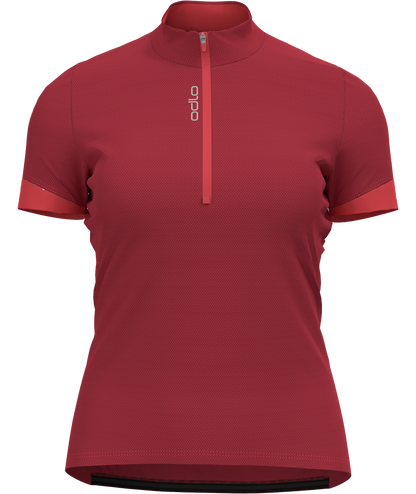 ODLO T-Shirt S/U-Kragen S/S 1/2 Reißverschluss ESSENTIAL