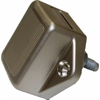 Fawo-Schlosskasten aus hellem Nickel