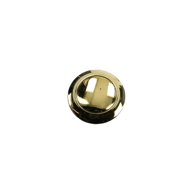 Hafele Matt Nickel 13 mm Druckknopf inklusive Rosette, 10er-Pack