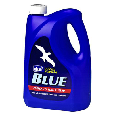 Elsan Blue (8 x 2-Liter-Flaschen) Toilettenflüssigkeit