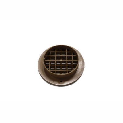 DLS 75 mm runde, kurze Heckentlüftung, Beige