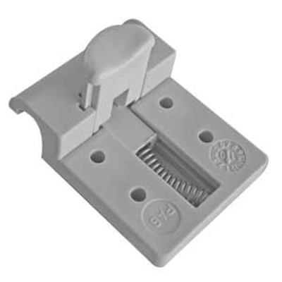Fawo Grey table top bracket for table wall rail