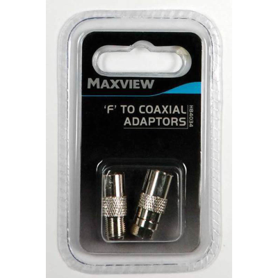 Adaptateurs Maxview F vers coaxiaux
