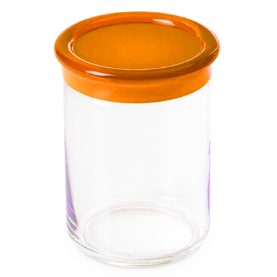 Pot de conservation orange Omada San Trendy 1 litre