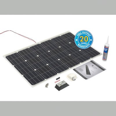 PV Logic 100W Flexi Solar Panel Kit