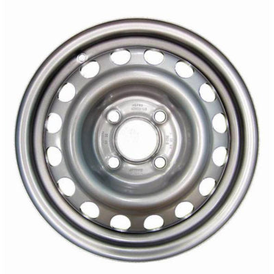 Roue en acier 5,5J x 14, 100 mm x 4 goujons, argent
