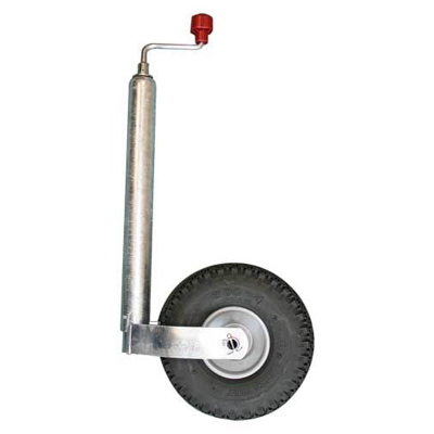 Roue jockey AL-KO Plus avec pneumatique en caoutchouc