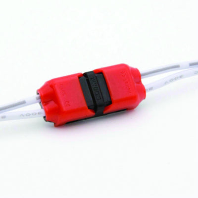 H-förmiger Inline-Stecker, geeignet für Doppeldrähte,