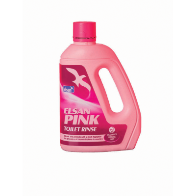 Elsan Pink 8 x 2 Litre bottles Toilet rinse