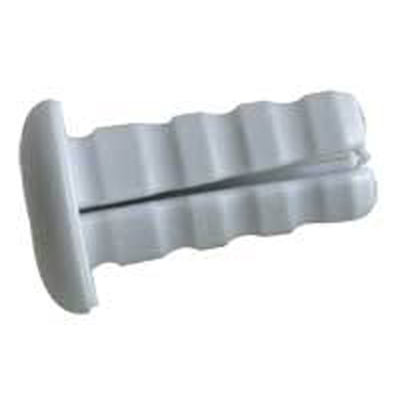 Fawo end piece (Grey) Plastic, for table wall rail