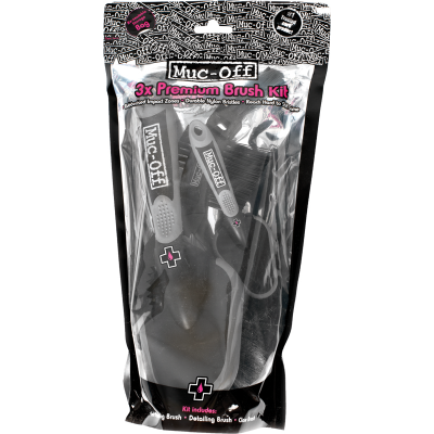 Muc-Off 3 x Pinselset 12er Pack