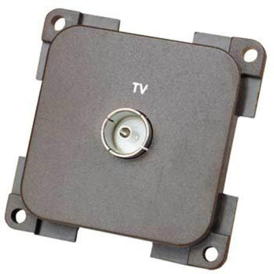 CBE Grey TV Aerial Socket Retaiol Packed