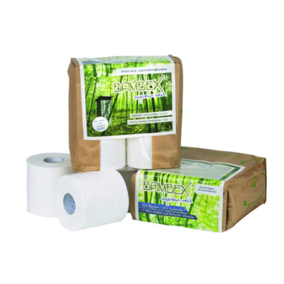 Rouleau de papier toilette Bamex, paquet de 4