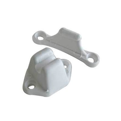 Fawo T-Bar door retainer 2 part grey plastic 5 pack