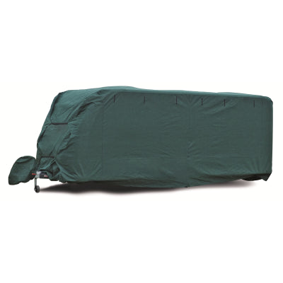 Quest XX Large 630-690cm Green Caravan Cover